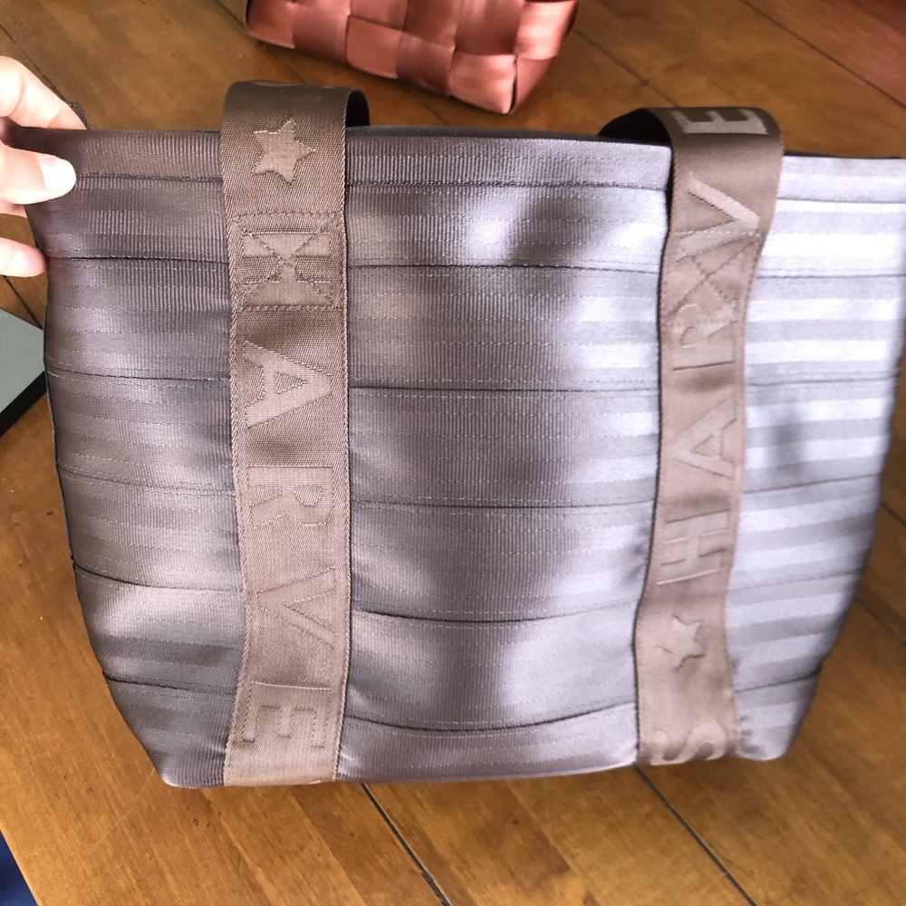 Harveys Brown old school boat tote
